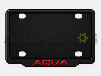 VANTIQ custom number plate frame for Toyota Aqua premium exterior styling - Asad Autos