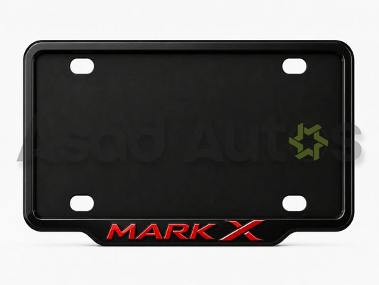 VANTIQ custom number plate frame for Toyota Mark X premium exterior styling - Asad Autos