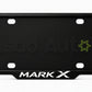 VANTIQ custom number plate frame fitted on Mark X front plate area - Asad Autos