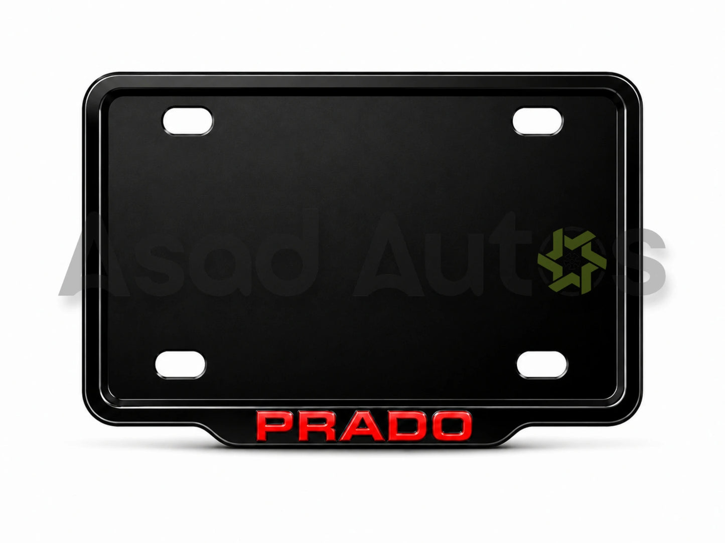 VANTIQ custom number plate frame for Toyota Prado premium exterior styling - Asad Autos
