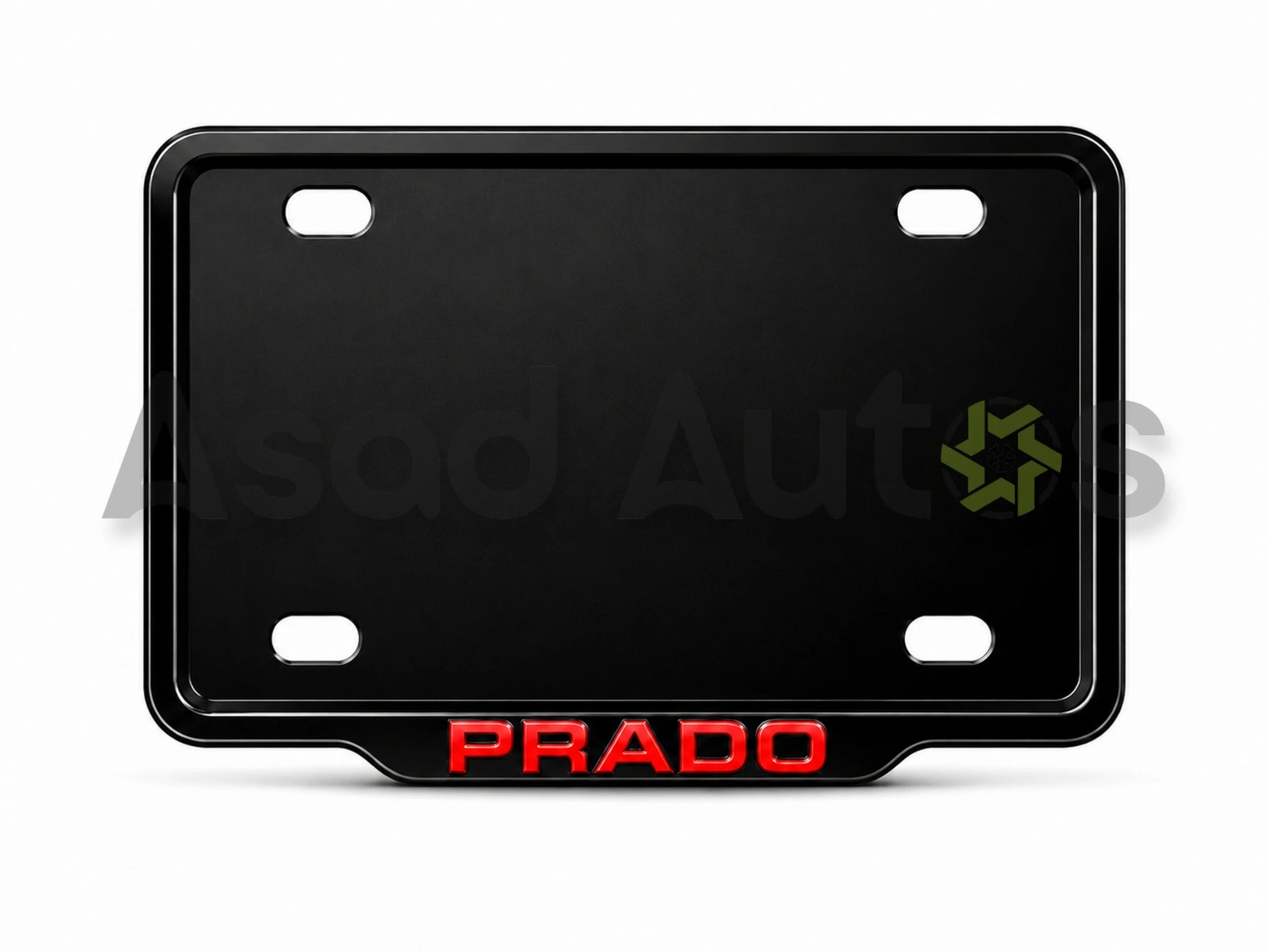 VANTIQ custom number plate frame for Toyota Prado premium exterior styling - Asad Autos