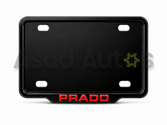 VANTIQ custom number plate frame for Toyota Prado premium exterior styling - Asad Autos