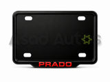 VANTIQ custom number plate frame for Toyota Prado premium exterior styling - Asad Autos