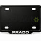 VANTIQ custom number plate frame fitted on Prado front plate area - Asad Autos