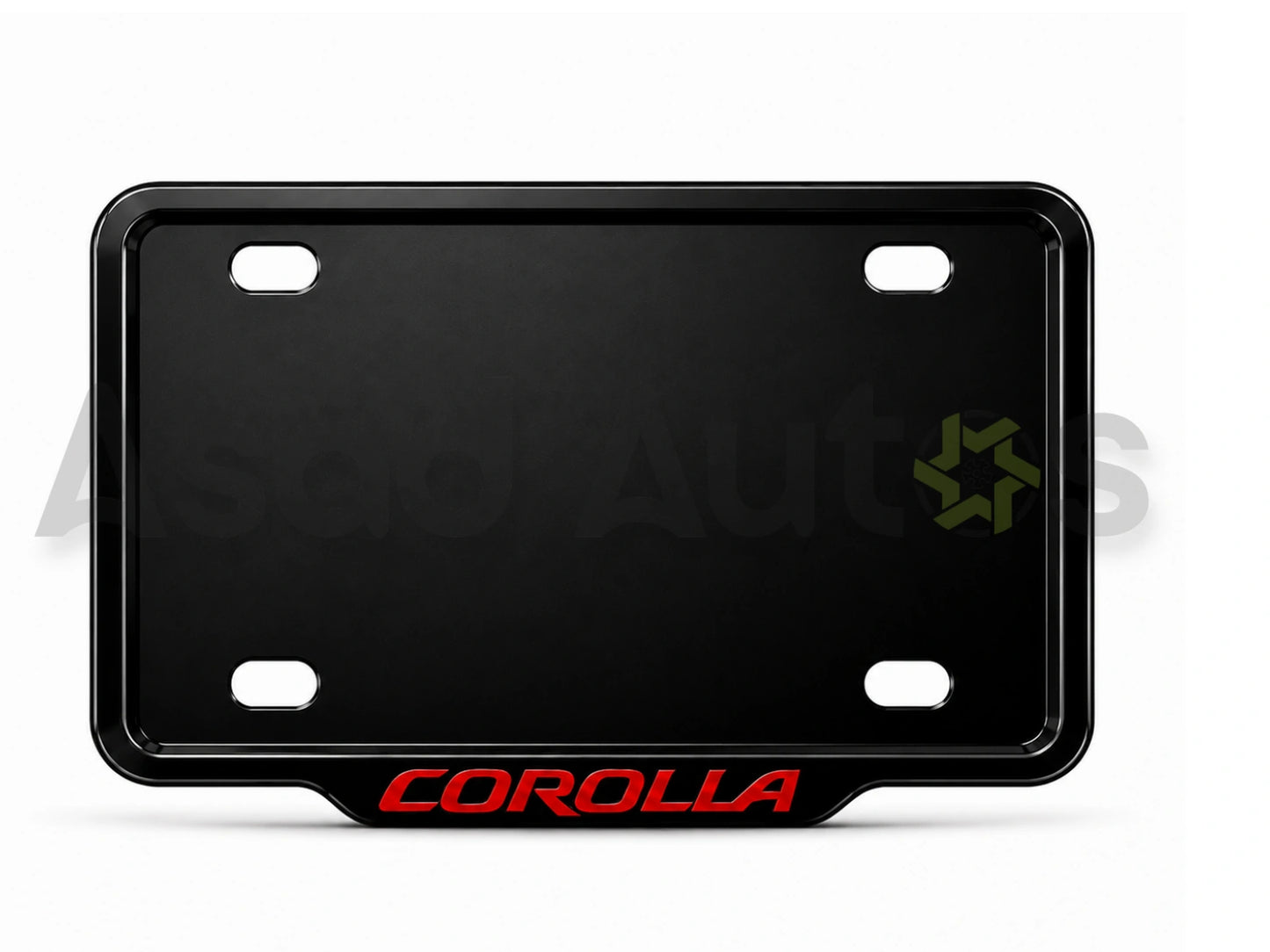 VANTIQ custom number plate frame and cover for Toyota Corolla premium exterior styling - Asad Autos