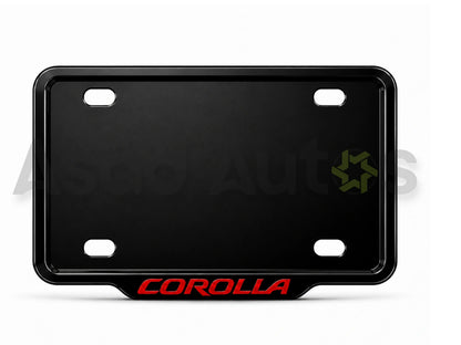 VANTIQ custom number plate frame and cover for Toyota Corolla premium exterior styling - Asad Autos