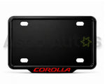 VANTIQ custom number plate frame and cover for Toyota Corolla premium exterior styling - Asad Autos