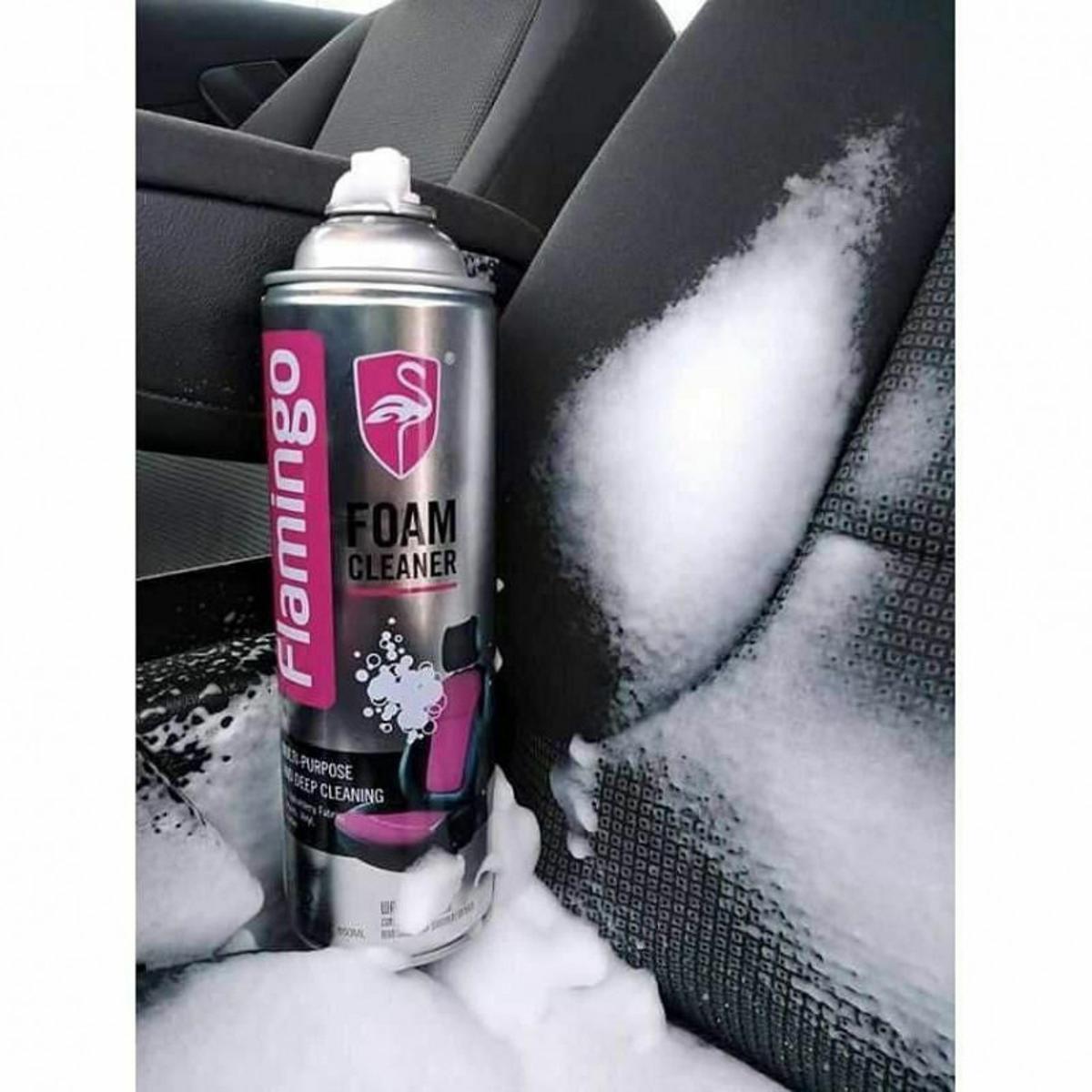 Flamingo's Latest Foam Cleaner For Cars