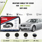 Weather shield black top cover custom fit on BMW 7 Series 2001-2008 luxury sedan for all-weather protection - Asad Autos