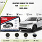 Weather shield black top cover custom fit on Honda HR-V 2022-2024 SUV for all-weather protection - Asad Autos