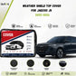 Secure elastic fit detail of weather shield top cover on Jaecoo J5 2025-2026 for snug all-weather coverage - Asad Autos