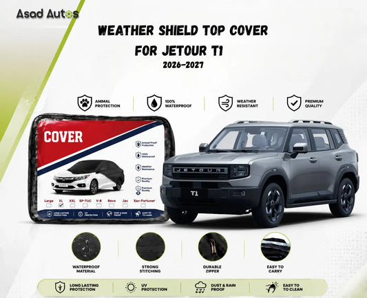 Weather Shield Top Cover for Jetour T1 2026-2027