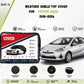 Weather shield black top cover custom fit on Toyota Aqua 2010-2026 hybrid hatchback for all-weather protection - Asad Autos
