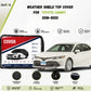 Weather shield black top cover custom fit on Toyota Camry 2018-2023 sedan for all-weather protection - Asad Autos
