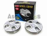 Custom-fit wheel cover hubcap fitted on Suzuki Alto 2014-2026 steel rim alloy-style look - Asad Autos